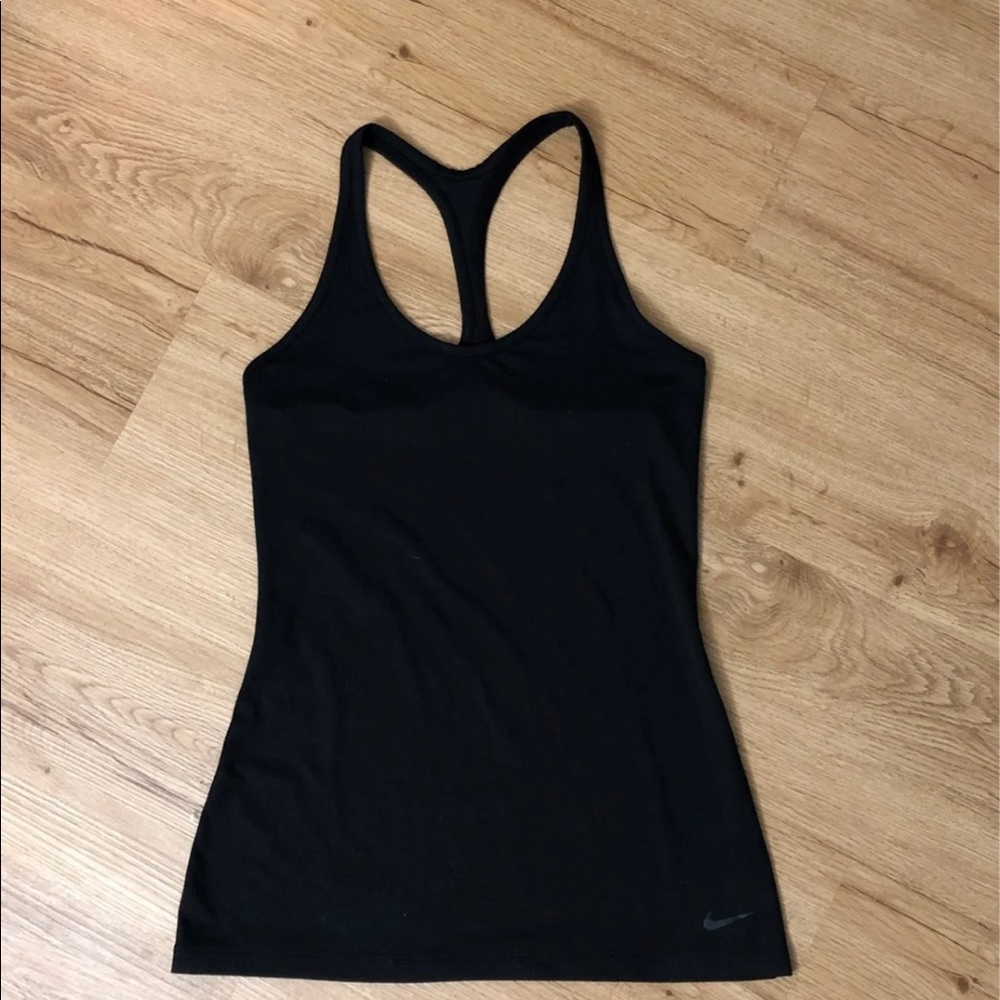 Nike Black Racerback Tank Top